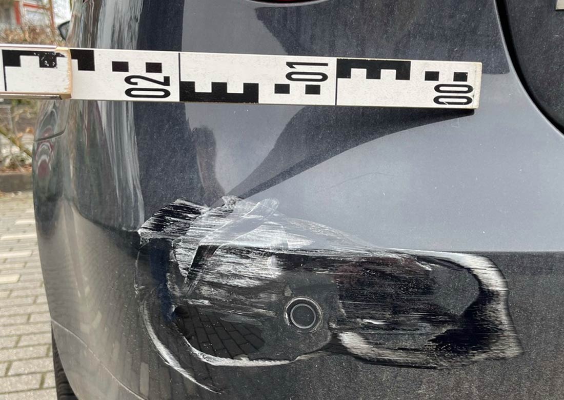 Unfallschaden an einem Pkw