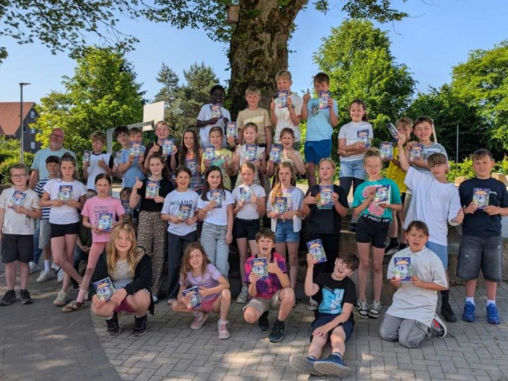 Ich schenk Dir eine Geschichte – Grundschüler erhalten „Lesestoff“ geschenkt