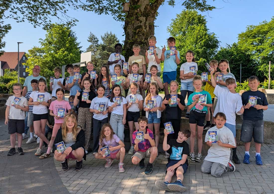 Ich schenk Dir eine Geschichte – Grundschüler erhalten „Lesestoff“ geschenkt