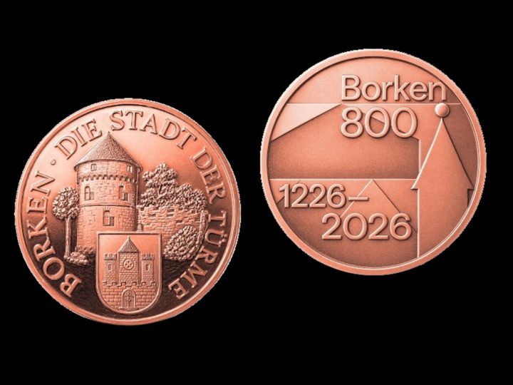 Borken-800 – Limitierte Kupfermünze ab sofort erhältlich