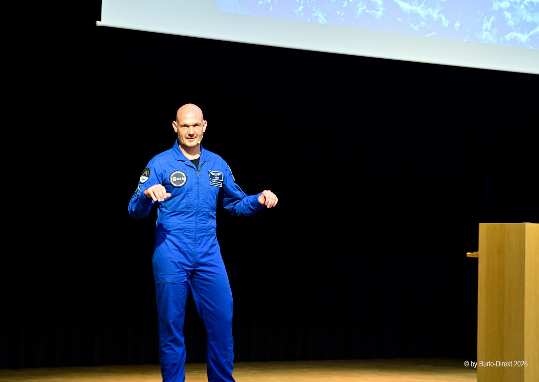 Alexander Gerst im Forum Mariengarden -Foto: BD