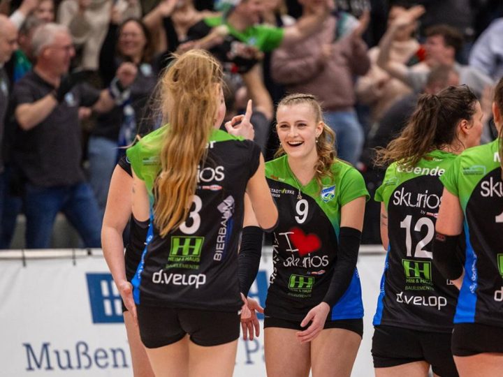 Zuspielerin Hannah Rudde geht in die vierte gemeinsame Saison mit den Skurios Volleys