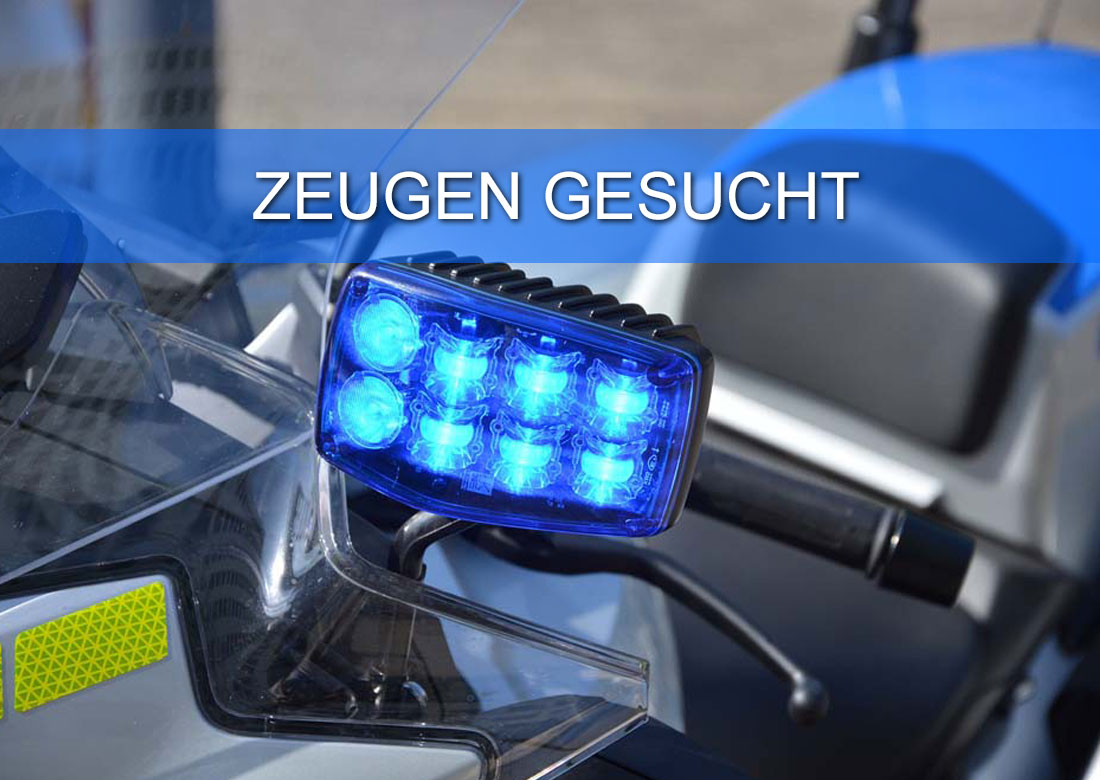Symbolbild Zeugen gesucht