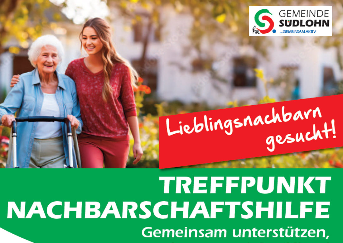 Treffpunkt Nachbarschaftshilfe 2026 - Foto: Gemeinde Südlohn