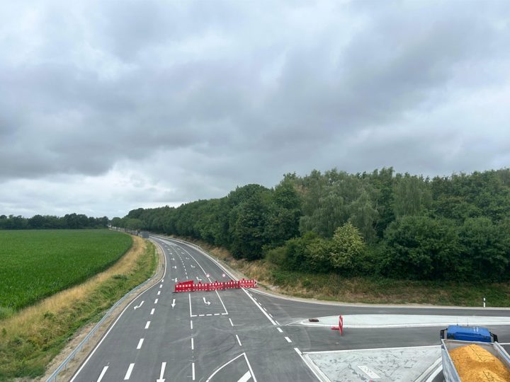 B70 Borken: Sanierung zwei Monate früher fertig als ursprünglich geplant