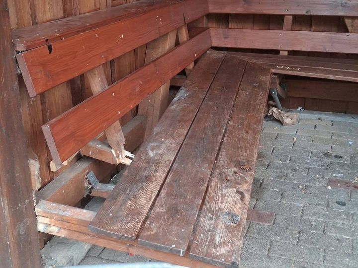Leider kein Einzelfall – Erneuter Vandalismus an der Schlingehütte in Oeding
