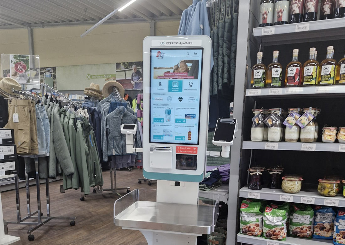 Apotheken-Terminal – Neues Serviceangebot im Raiffeisen-Markt Burlo
