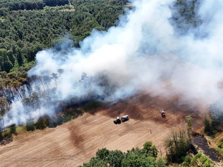 Nachtragsmeldung der Stadt Borken zum Brand Hoxfeld/Rhedebrügge