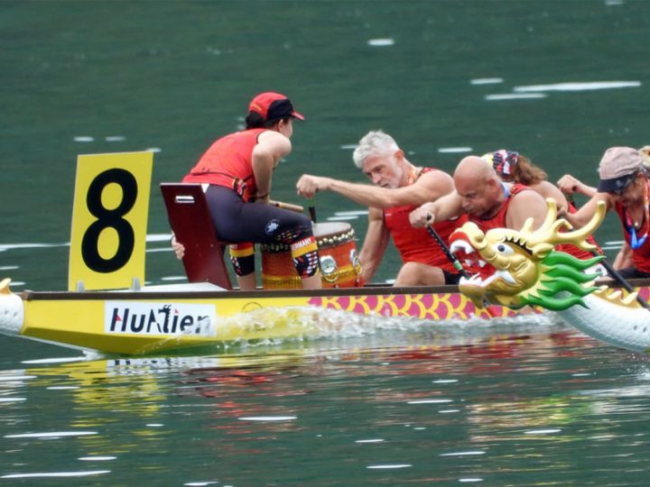 Dragonboat-WM in Taiwan – Karl-Heinz van Hall erkämpft sich mit den „Kurpfalz-Dragons“ Silber und Bronze