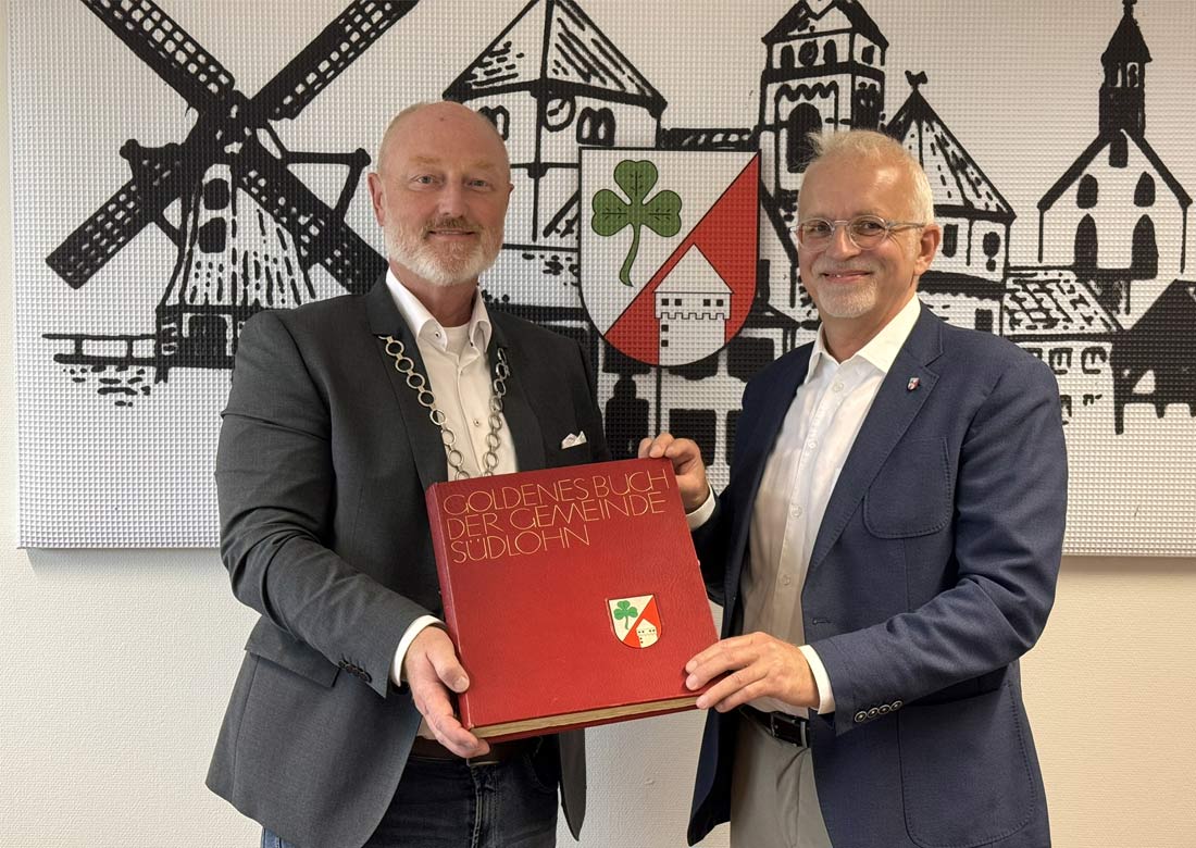 „40 Jahre für die Gemeinde Südlohn. Es war mir eine Ehre und eine besondere Freude.“