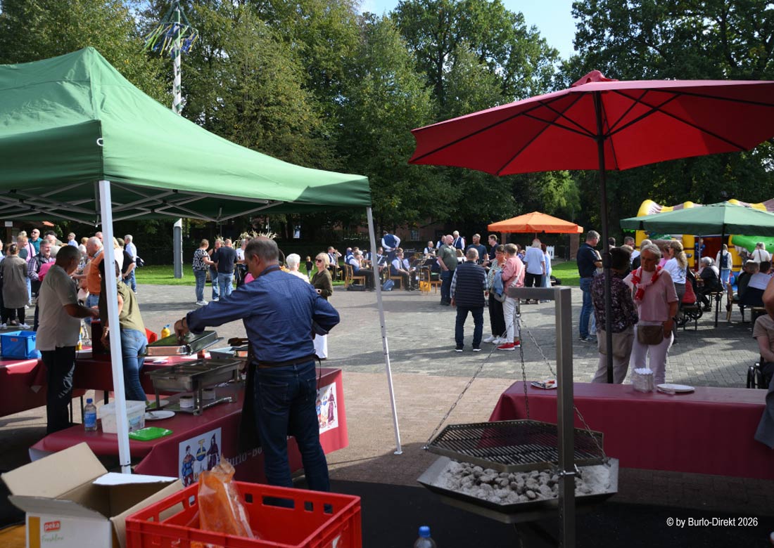 Der Heimatverein Burlo-Borkenwirthe hatte zum Erntedankfest eingeladen - Foto: BD/mhs