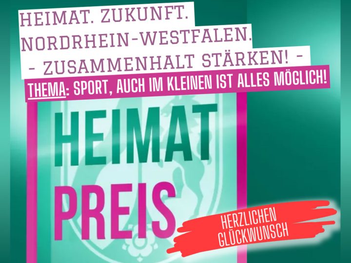 Heimatpreis 2026: Sportliches Engagement in Südlohn und Oeding ausgezeichnet