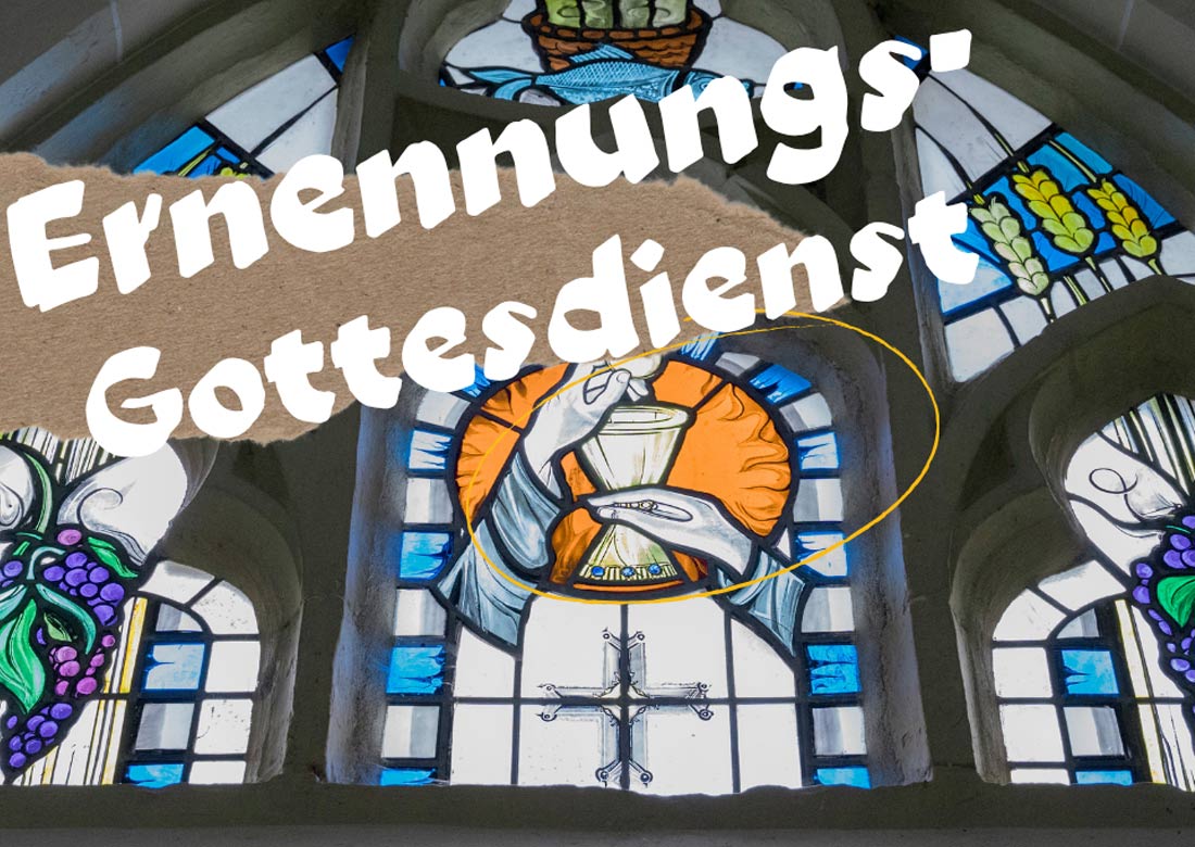 Einladung zum Ernennungsgottesdienst - Foto: pd