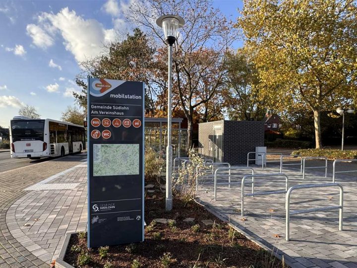 Mehr als ein Haltepunkt: Neue Mobilstation in Südlohn fertiggestellt
